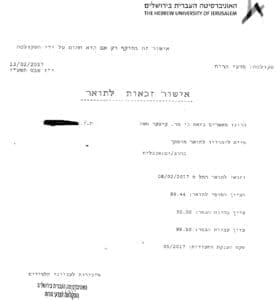 Translation of Academic Degree